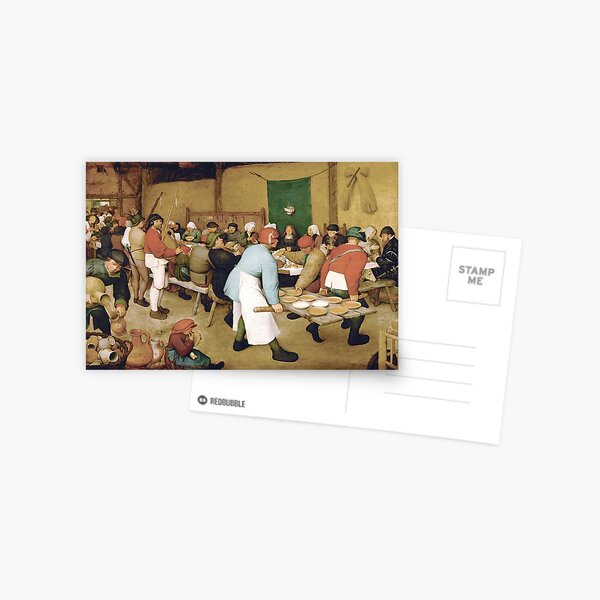 Item preview, HD. The Peasant Wedding, by Pieter Bruegel the Elder. HIGH DEFINITION designed and sold by MINDTHECHERRY.