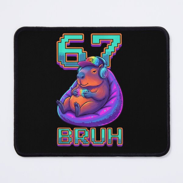 Item preview, Gamer Capybara 67 BRUH Six Seven T-Shirt designed and sold by LashondaGreen89.