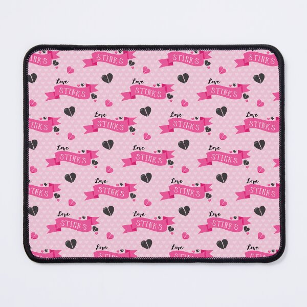 Item preview, Love Stinks Anti Valentine Pink Heart Pattern iPhone Case designed and sold by FestivityFinds.