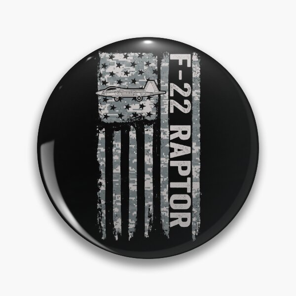 Item preview, F-22 Raptor American Flag Military Camo F22 Raptor Gear designed and sold by DynamicDesign.