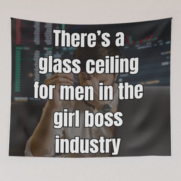 Item preview, Glass Ceiling for Men designed and sold by FirebirdLMNT.