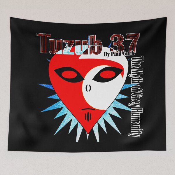 Item preview, Tuzub 37 – Myth of Grey Humanity Dystopian Art Illustration designed and sold by Brooklyn Hearty.