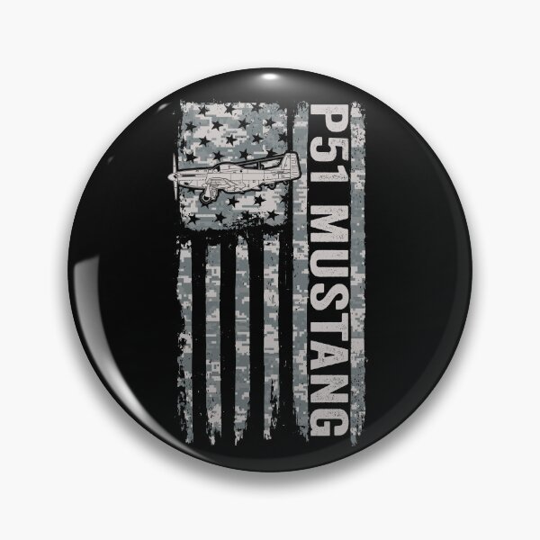 Item preview, P51 Mustang American Flag WW2 Military Camo P51 Mustang Gear designed and sold by DynamicDesign.