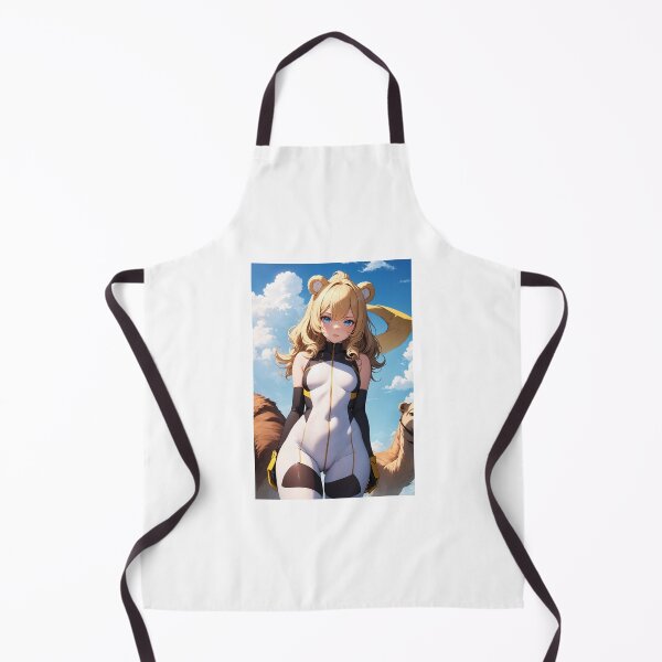 Item preview, Sunny Golden Bear Girl - Ogamaru Sakukeno Anime Art designed and sold by iloveanimechibi.