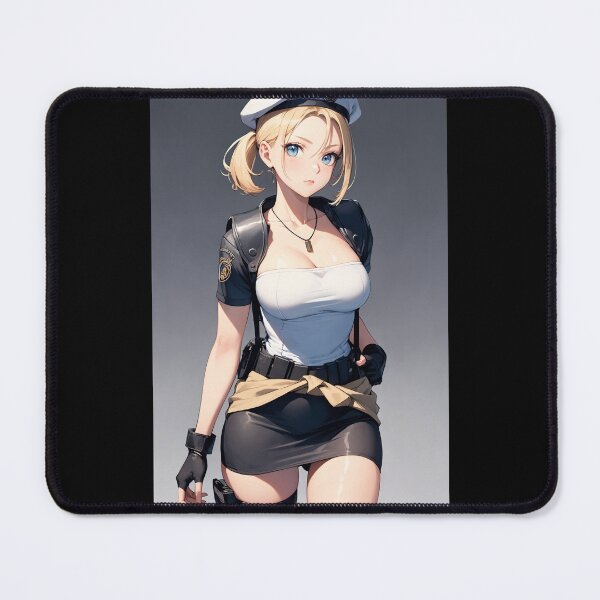 Item preview, Tactical Blonde Police Officer - Ohada Kamachi Anime Art designed and sold by iloveanimechibi.