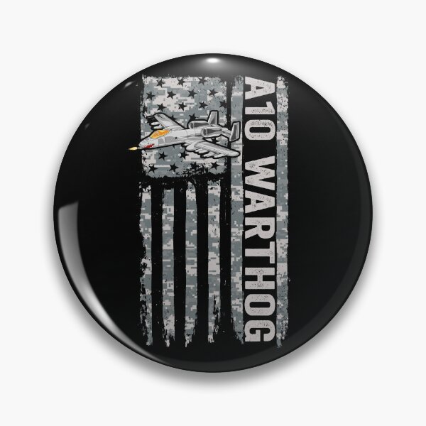 Item preview, A-10 Warthog American Flag Military Camo Warthog Gear designed and sold by DynamicDesign.