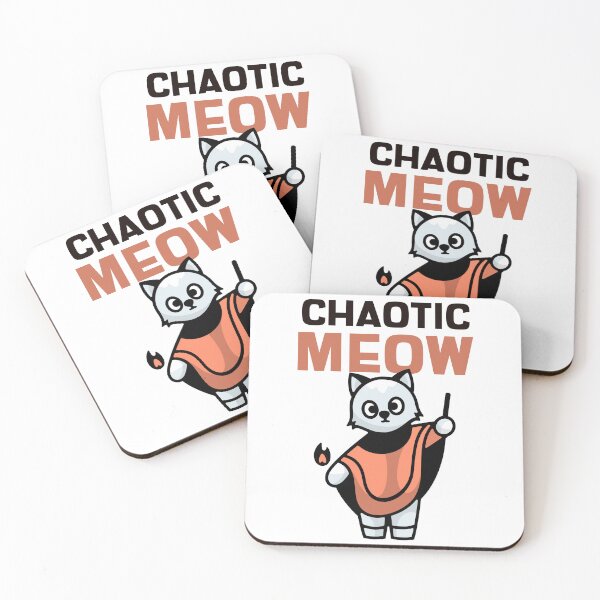 Item preview, Chaotic Meow Funny D&D T-Shirt designed and sold by DrewsterRoo.