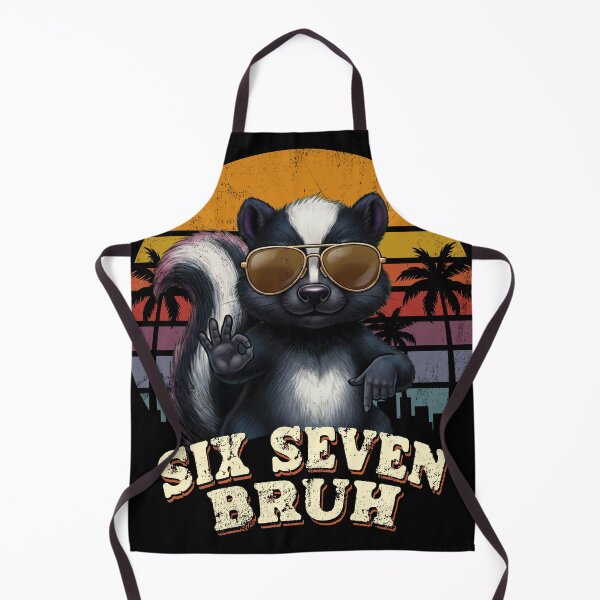 Item preview, Cool Skunk Six Seven Bruh 67 Retro T-Shirt designed and sold by LashondaGreen89.