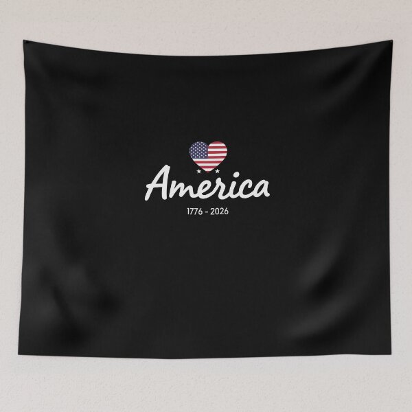 Item preview, America 250 Years Modern Patriotic Script designed and sold by heymbe.