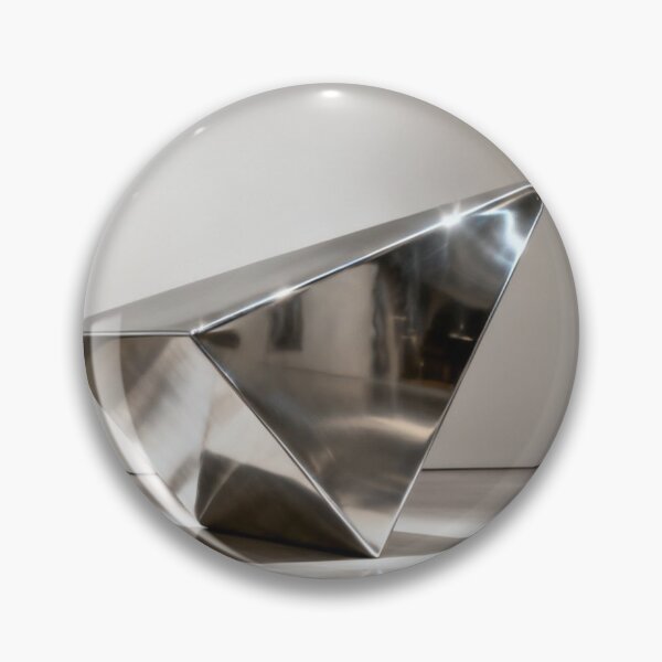 Item preview, Geometric Presence – Metallic Sculpture in Minimalist Art Gallery designed and sold by Cristhian Almanza.