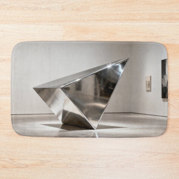Item preview, Geometric Presence – Metallic Sculpture in Minimalist Art Gallery designed and sold by Cristhian Almanza.
