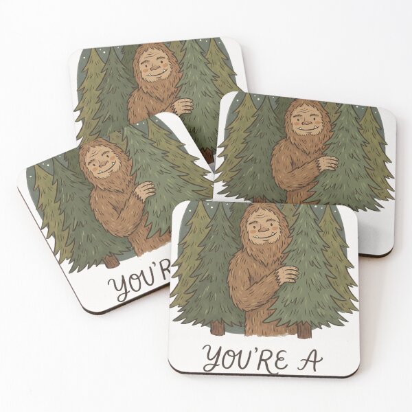 Item preview, Cute Bigfoot "Rare Find" Card - Whimsical Sasquatch Love & Friendship Card designed and sold by The boys.