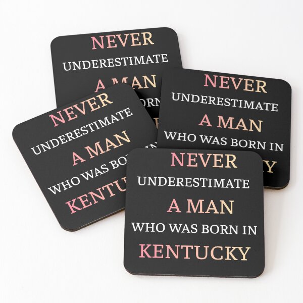 Item preview, Never Underestimate A Man Born In Kentucky designed and sold by thurma85.