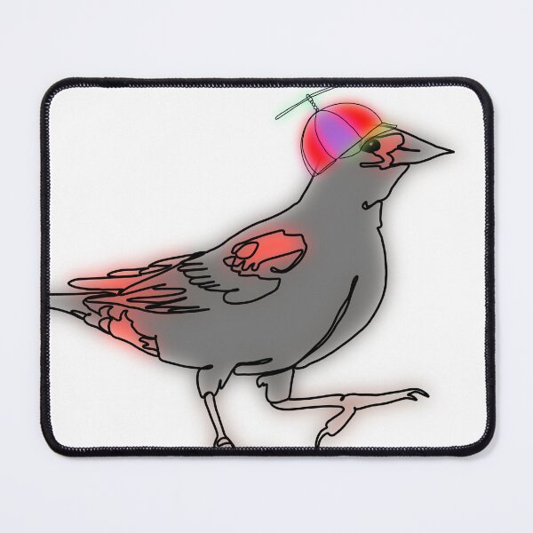 Item preview, Ruby the RedWinged Blackbird propeller Hat – animalzinhats designed and sold by Ashley’sAnimalz.