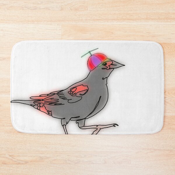 Item preview, Ruby the RedWinged Blackbird propeller Hat – animalzinhats designed and sold by Ashley’sAnimalz.