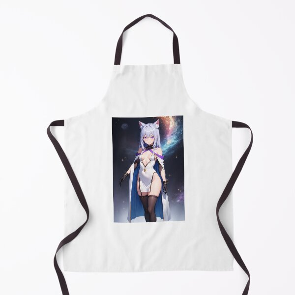 Item preview, Omoyomi Minesago Celestial Cat Girl - Galactic Anime Fantasy Art designed and sold by iloveanimechibi.