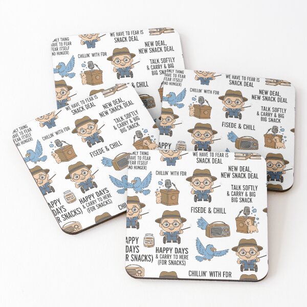 Item preview, FDR: The Architect of Chill & Snack Policy designed and sold by MaisonLouis.