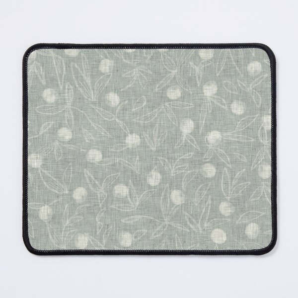Item preview, Vintage Fruits & Leaves with Linen Texture Mint Green Benjamin Moore Raindance 1572 designed and sold by LoveAlways-AEP.