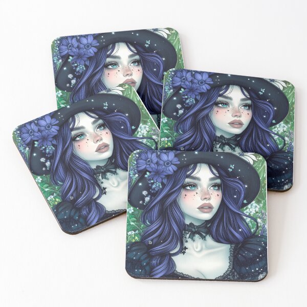 Item preview, Evelyn of the Wildwood Coven designed and sold by Mystical Hue Realm.