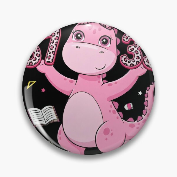 Item preview, Funny Pink Dino 100 Days of School T-Shirt designed and sold by LashondaGreen89.