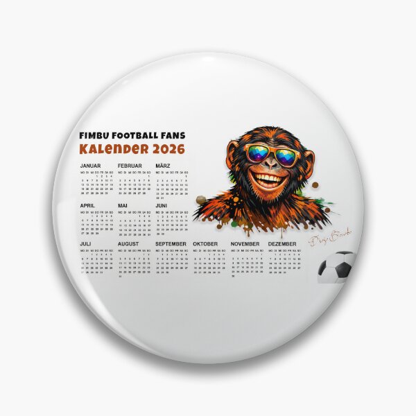 Item preview, German - Fimbu Football Fans 2026 Calendar designed and sold by Karbonn16.