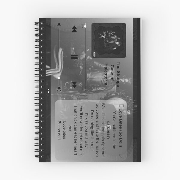 Item preview, Love Bites (So Do I) Halestorm Lyrics designed and sold by Ink&Iron.