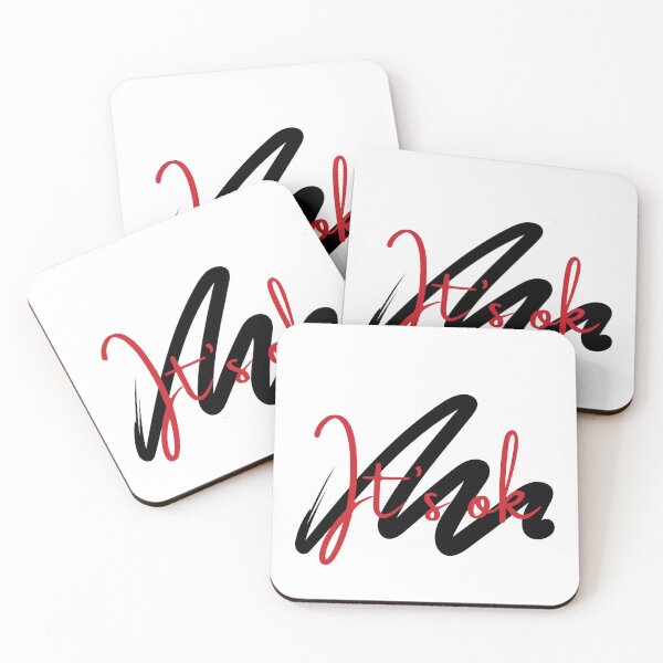 Item preview, It’s Ok Mental Health Affirmation - Self Care Motivational Art designed and sold by Like it.