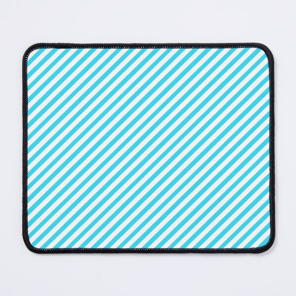 Item preview, Striped pattern | Slanted stripes | Light blue stripes | White stripes designed and sold by dfly-creations.