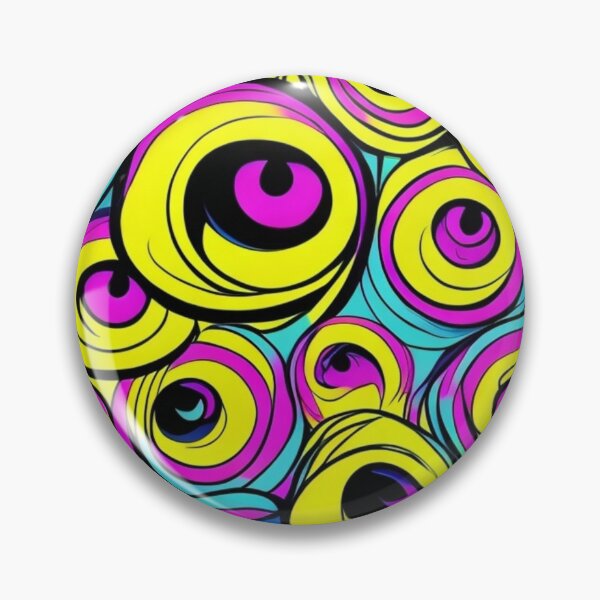 Item preview, Rainbow Swirl Eye Artwork for Psychedelic Style Seekers designed and sold by WildStroke.
