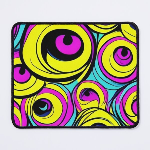 Item preview, Rainbow Swirl Eye Artwork for Psychedelic Style Seekers designed and sold by WildStroke.