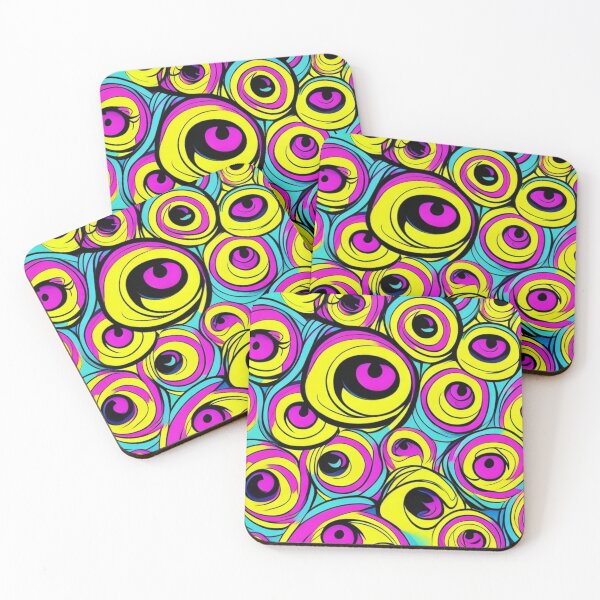 Item preview, Rainbow Swirl Eye Artwork for Psychedelic Style Seekers designed and sold by WildStroke.