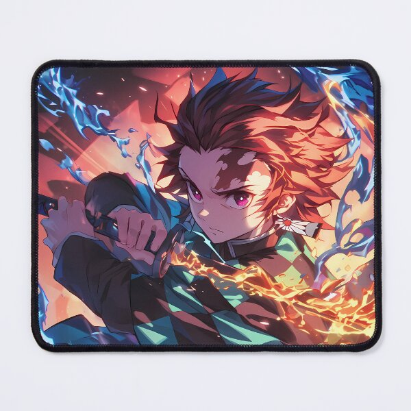 Item preview, Tanjiro Kamado Demon Slayer Anime Fluid Flame Strike designed and sold by riadjamai.
