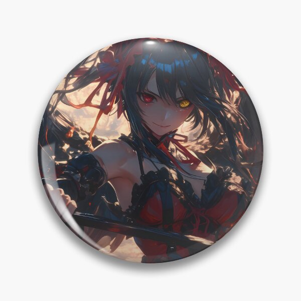 Item preview, Kurumi Tokisaki Date A Live Anime Girl Gothic Clock designed and sold by riadjamai.