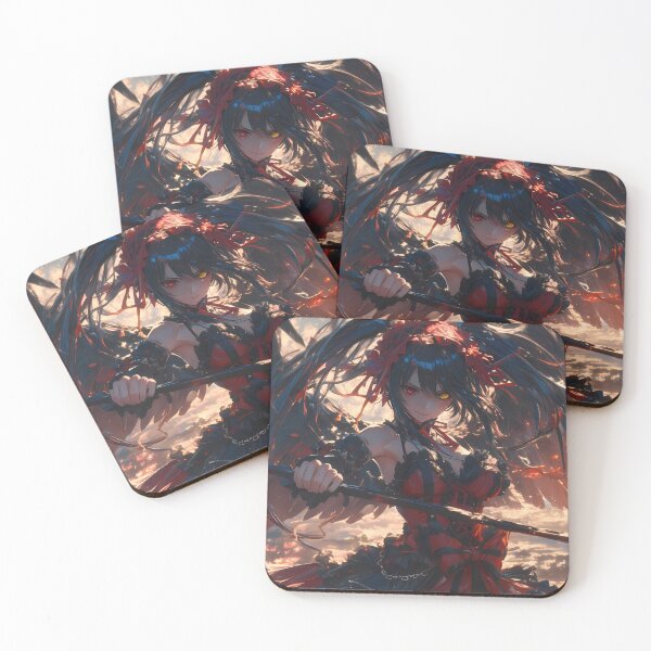 Item preview, Kurumi Tokisaki Date A Live Anime Girl Gothic Clock designed and sold by riadjamai.