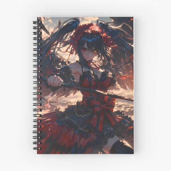 Item preview, Kurumi Tokisaki Date A Live Anime Girl Gothic Clock designed and sold by riadjamai.