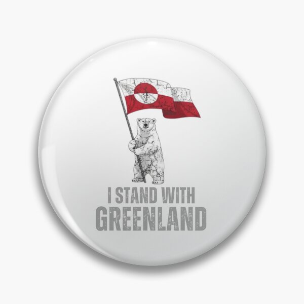 Item preview, Stand With Greenland Graphic Art | Greenland Is Not For Sale | Hands Off Greenlad | Yankee Go Home  designed and sold by MS Pod Studio.