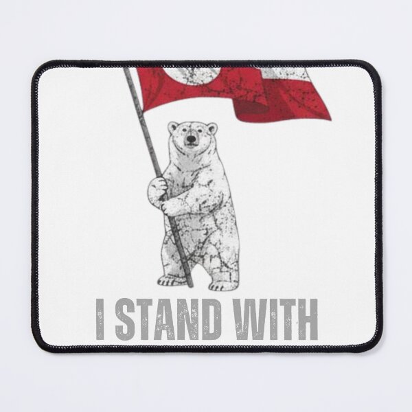 Item preview, Stand With Greenland Graphic Art | Greenland Is Not For Sale | Hands Off Greenlad | Yankee Go Home designed and sold by MS Pod Studio.