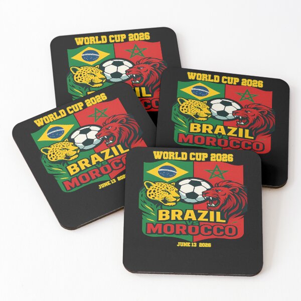 Item preview, Brazil Vs Morocco June 13 2026 World Cup Soccer We Are Morocco designed and sold by LawandaDa57.