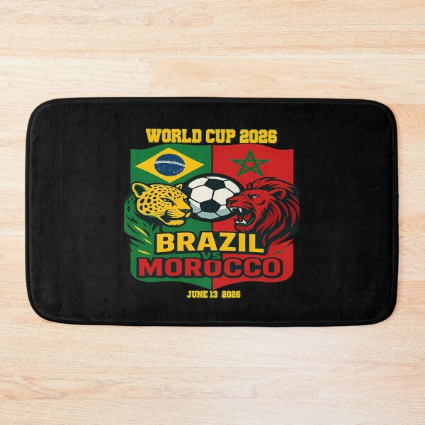 Item preview, Brazil Vs Morocco June 13 2026 World Cup Soccer We Are Morocco designed and sold by LawandaDa57.