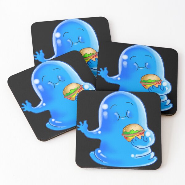 Item preview, Boris the Blob on Black  designed and sold by Digital Attic 95.