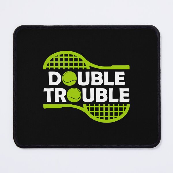 Item preview, Double Trouble-Tennis Team designed and sold by Doggy Mates.