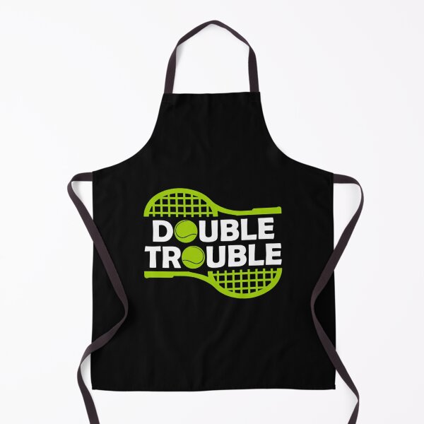 Item preview, Double Trouble-Tennis Team designed and sold by Doggy Mates.