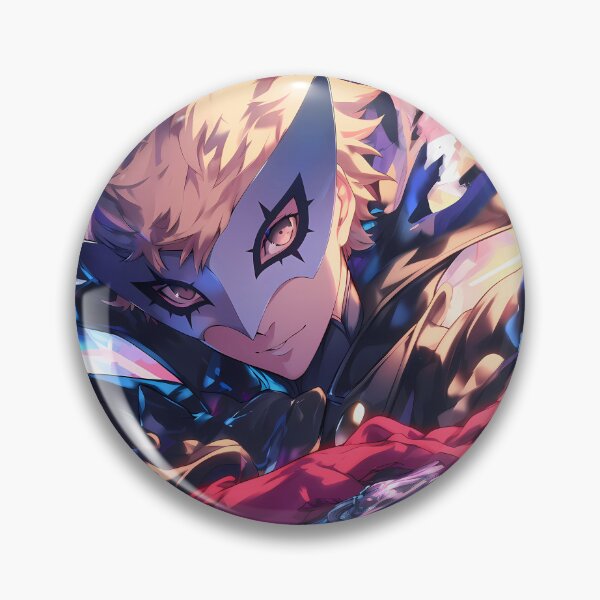 Item preview, Ryuji Sakamoto Persona 5 Game Anime Boy Phantom Thief Masked Blade designed and sold by riadjamai.