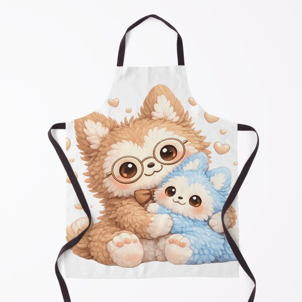 Item preview, Grandpa and Baby Bubu – Generations of Love Plush Comfort Art - NixWing Comfort Collection designed and sold by NixFire.