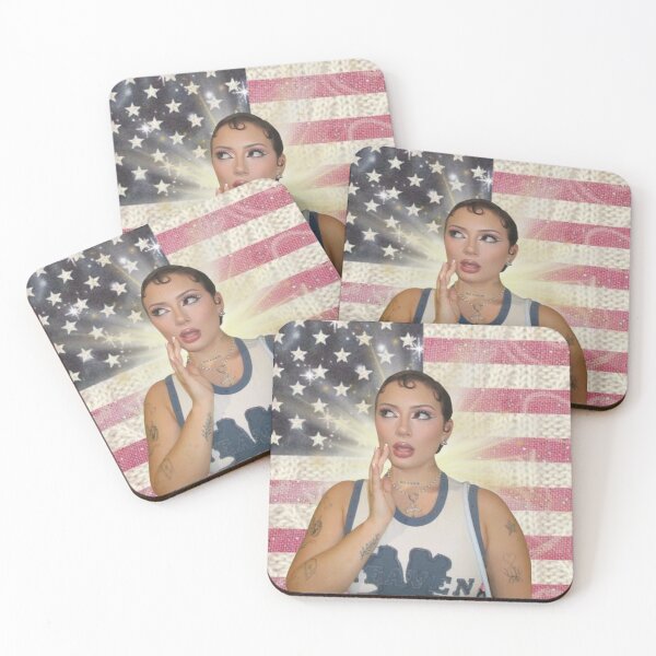 Item preview, Vanilla Mace Glowing Ethereal American Flag designed and sold by smelstefer.