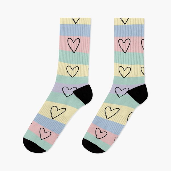 Artikelvorschau, Nahtloses Pastellherzmuster – Valentinstagsmuster entworfen und verkauft von FashioonTrends.