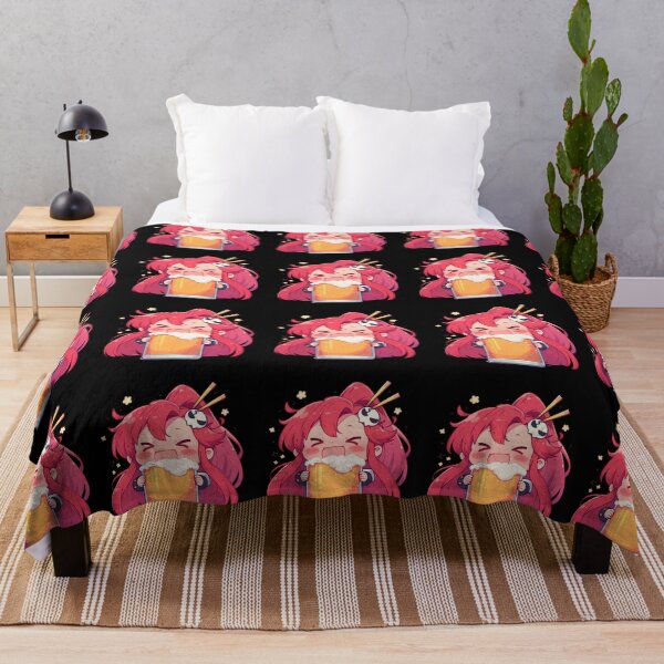 Item preview, Yoko Littner Gurren Lagann Anime Girl Chibi Kawaii Beer Cheerful Cute Celebration designed and sold by riadjamai.