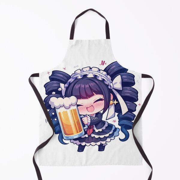 Item preview, Celestia Ludenberg Danganronpa Anime Girl Chibi Kawaii Beer Cheerful Moment designed and sold by riadjamai.