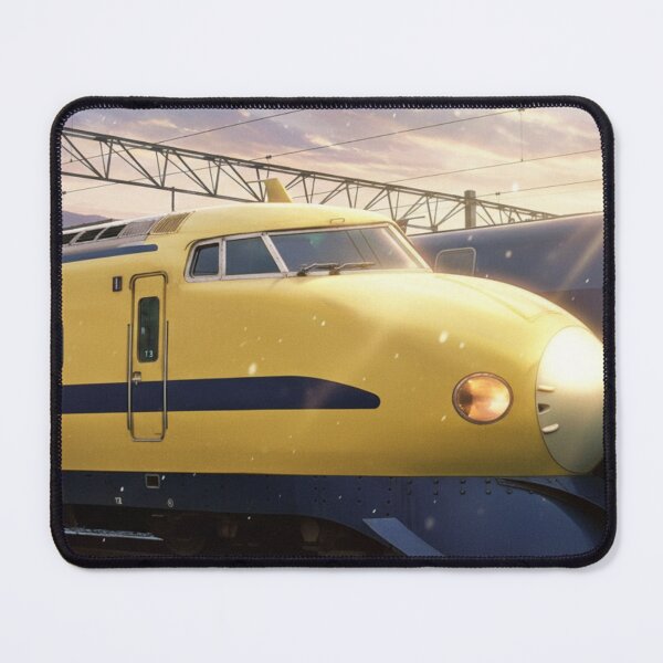 Item preview, Shinkansen Doctor Yellow – Iconic Japanese Bullet Train Design designed and sold by JapanPopArt.