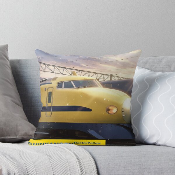 Item preview, Shinkansen Doctor Yellow – Iconic Japanese Bullet Train Design designed and sold by JapanPopArt.